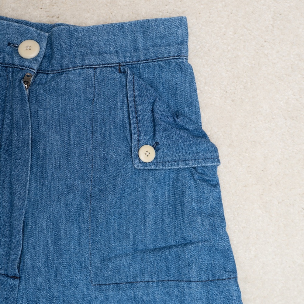 Ilana Kohn Mia Pants in Chambray Women Size 4 - Picture 6 of 12